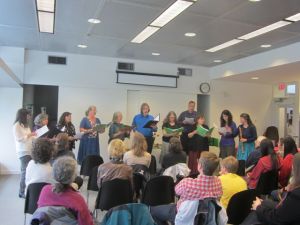 Too bad you can't hear us, because we were AWESOME.